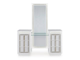 Chalanna White Vanity with Mirror (Online Special Price) - Ornate Home