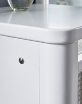 Chalanna White Vanity with Mirror (Online Special Price) - Ornate Home