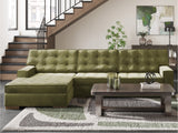 Chalcombe Olive 2-Piece LAF Sectional with Chaise - Ornate Home