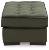 Chalcombe Olive Oversized Accent Ottoman (Online Special Price) - Ornate Home