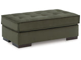 Chalcombe Olive Oversized Accent Ottoman - Ornate Home