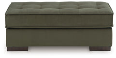 Chalcombe Olive Oversized Accent Ottoman - Ornate Home