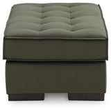 Chalcombe Olive Oversized Accent Ottoman - Ornate Home