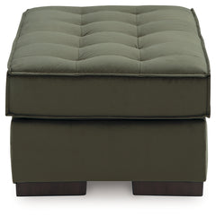 Chalcombe Olive Oversized Accent Ottoman - Ornate Home