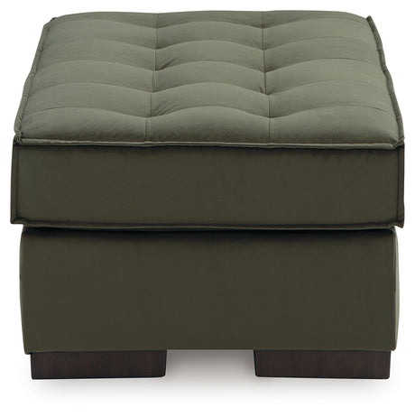 Chalcombe Olive Oversized Accent Ottoman - Ornate Home