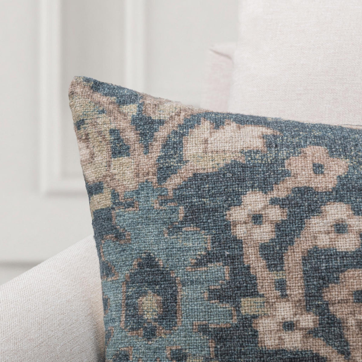 Chalet Pond Blue 14"x26" Throw Pillow (Set of 2)