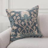 Chalet Pond Blue 22"x22" Throw Pillow (Set of 2)