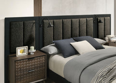 Chalfont Dark Brown 5 Pc. Queen Bedroom Set w/ 2NS  and WP - Ornate Home