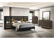 Chalfont Dark Brown Queen Wall Panel (2/CTN) - Ornate Home