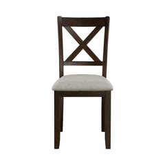 Challis Brown 7-Piece Pack Dinette Set - Ornate Home