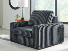 Chalmers Gunmetal Power Gliding Chaise - Ornate Home