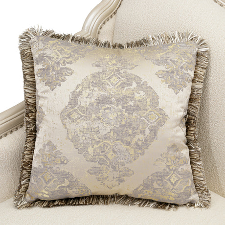 Chamberi Classic Pearl/French Vanilla Sectional Sofa - Ornate Home