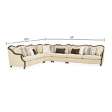 Chamberi Warm Cognac/Toast Sectional Sofa - Ornate Home