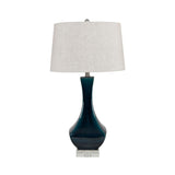 Chamberlain Teal/White Table Lamp (Set of 2) - Ornate Home