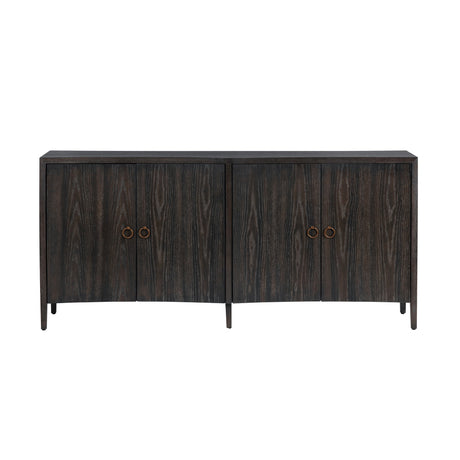 Chambers Brown Four-Door Sideboard - Ornate Home