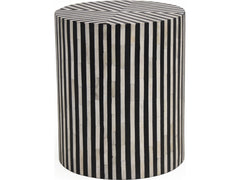 Chameau Black Side Table - Ornate Home