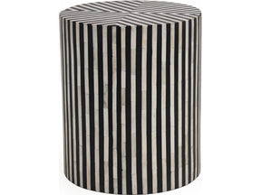 Chameau Black Side Table - Ornate Home