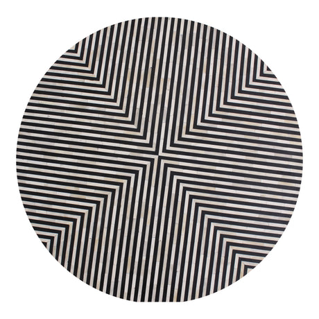 Chameau Black Side Table - Ornate Home