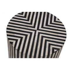 Chameau Black Side Table - Ornate Home