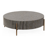Chameau Black/White Small Coffee Table - Ornate Home