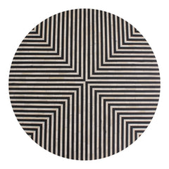 Chameau Black/White Small Coffee Table - Ornate Home