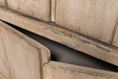 Chamonix Grey Tall Cupboard - Ornate Home