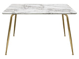 Chance White/Grey Rectangular Dining Table - Ornate Home