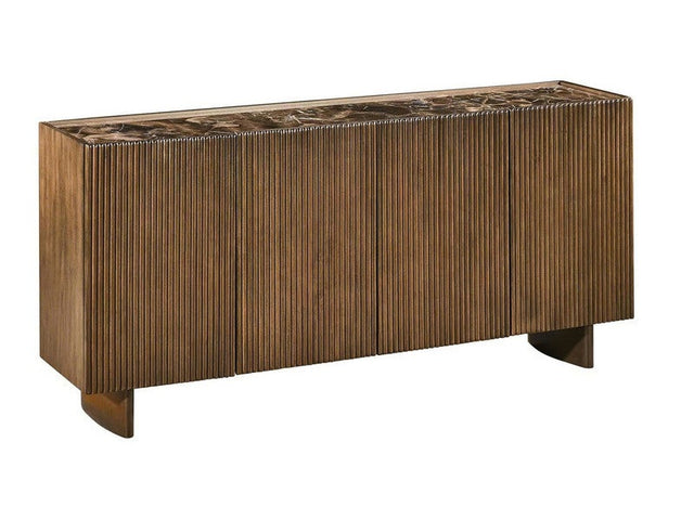 Chandler Brown Four-Door Sideboard - Ornate Home