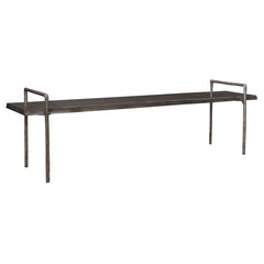 Chandos Gray Wooden Bench - Ornate Home