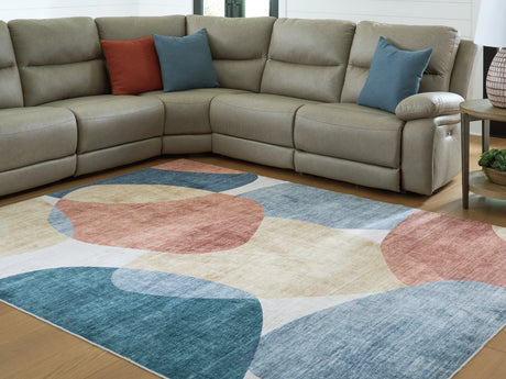 Chanleigh Multi Washable Large Rug - Ornate Home