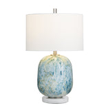 Channing Blue/White Table Lamp - Ornate Home
