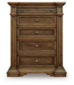 Channley Brown Chest of Drawers - Ornate Home