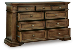 Channley Brown Dresser - Ornate Home