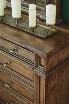 Channley Brown Dresser - Ornate Home