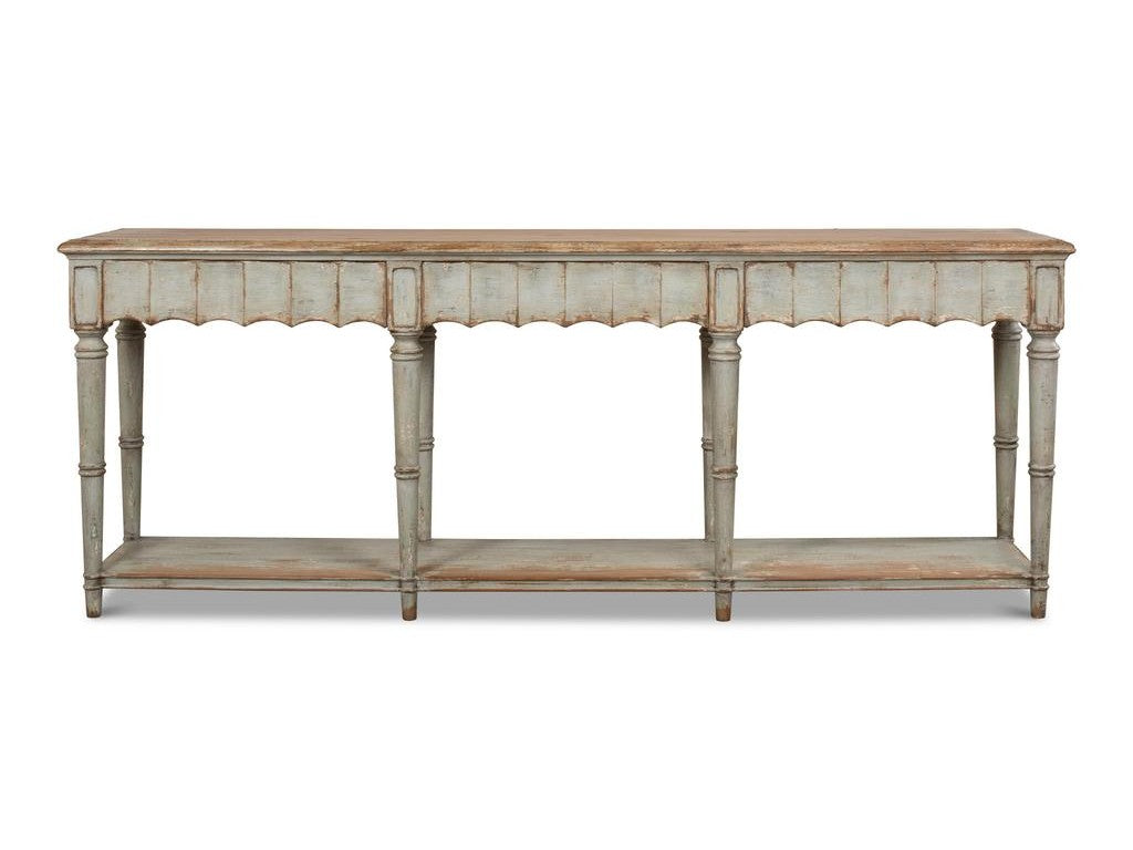 Chantal Green Console Table - Ornate Home
