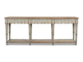 Chantal Green Console Table - Ornate Home