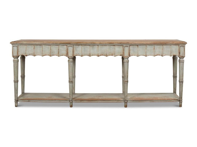 Chantal Green Console Table - Ornate Home