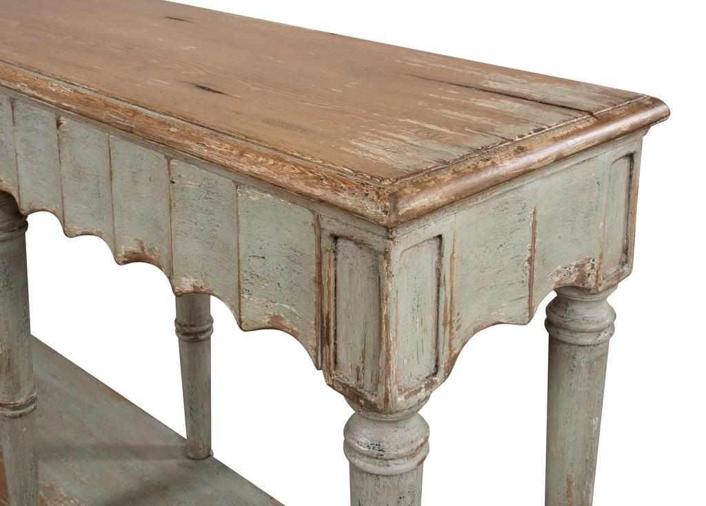 Chantal Green Console Table - Ornate Home