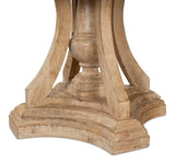 Chantal Natural Pedestal Dining Table - Ornate Home