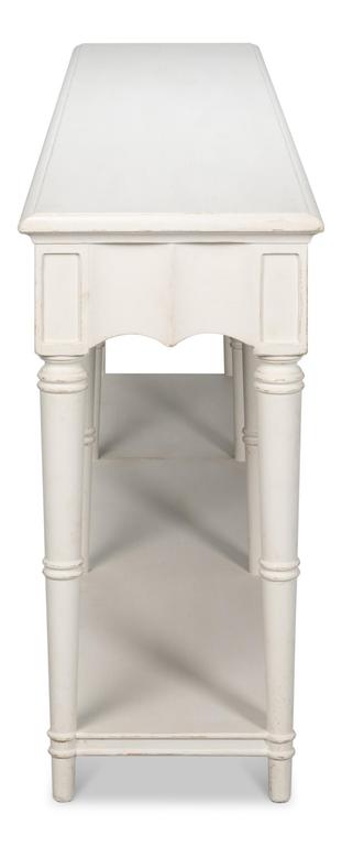 Chantal White Console Table - Ornate Home