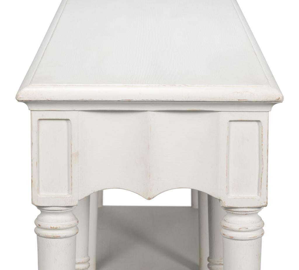 Chantal White Console Table - Ornate Home