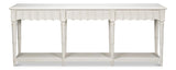Chantal White Console Table - Ornate Home