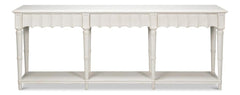 Chantal White Console Table - Ornate Home