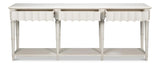 Chantal White Console Table - Ornate Home