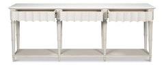 Chantal White Console Table - Ornate Home