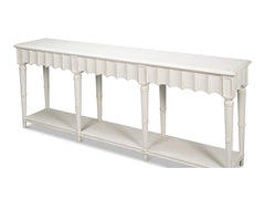 Chantal White Console Table - Ornate Home