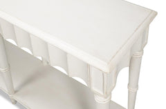 Chantal White Console Table - Ornate Home