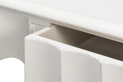 Chantal White Console Table - Ornate Home