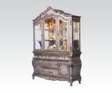 Chantelle Antique Platinum Buffet & Hutch - Ornate Home
