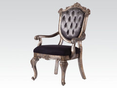 Chantelle Antique Platinum Dining Arm Chair (Set of 2) - Ornate Home